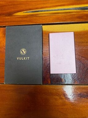 VULKIT Rose Color Credit Card Holder